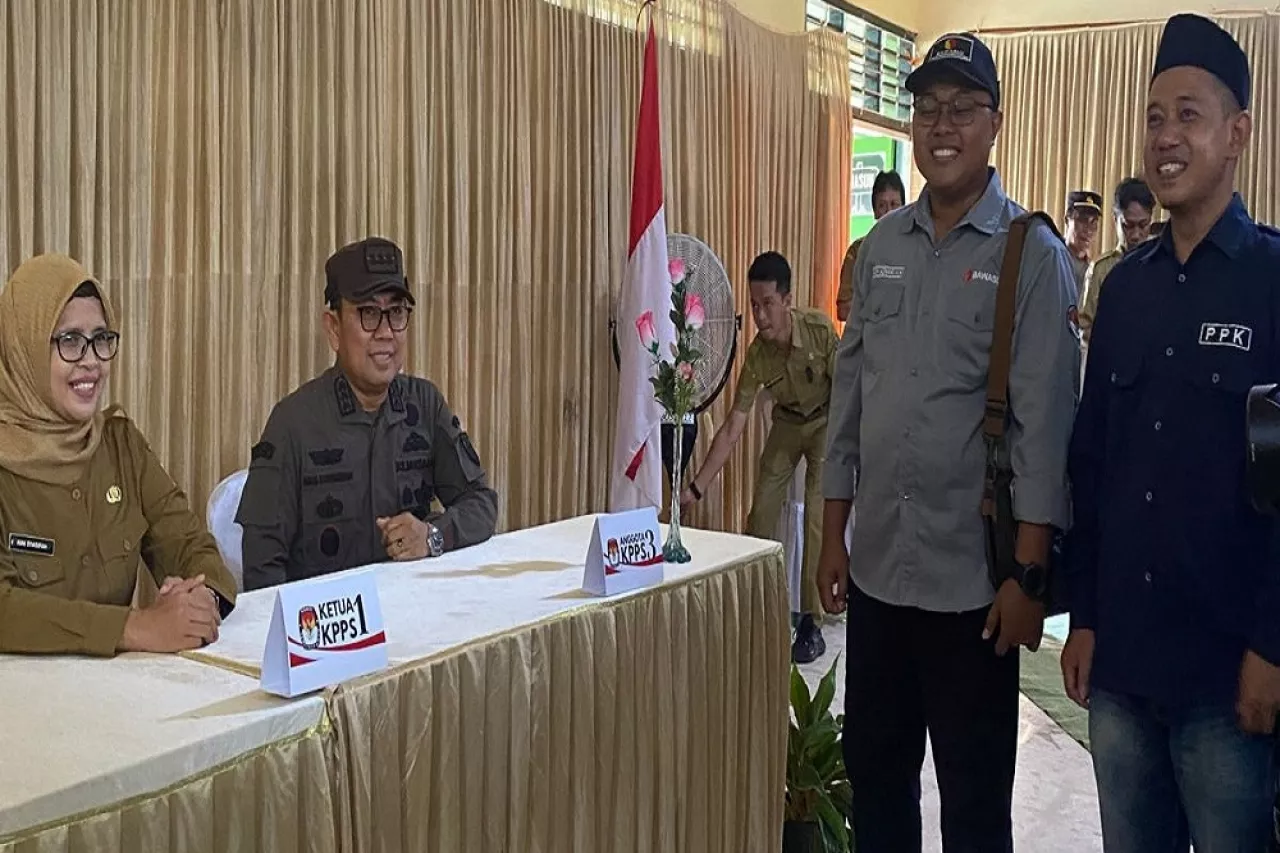 Bupati Blitar Monitoring Kesiapan TPS