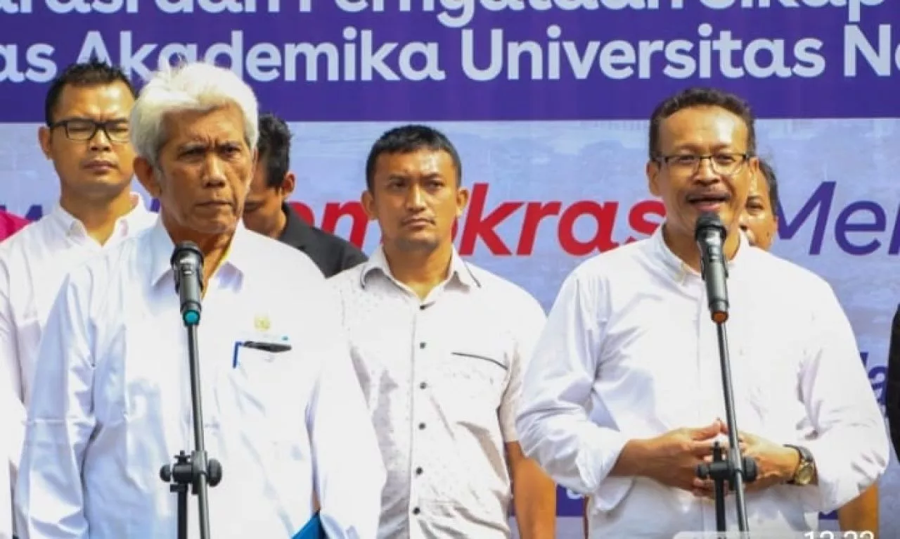 Jaga Dinamika Politik Agar Tidak Merusak Persatuan dan Kesatuan, Guru Besar Unesa Gelar Deklarasi