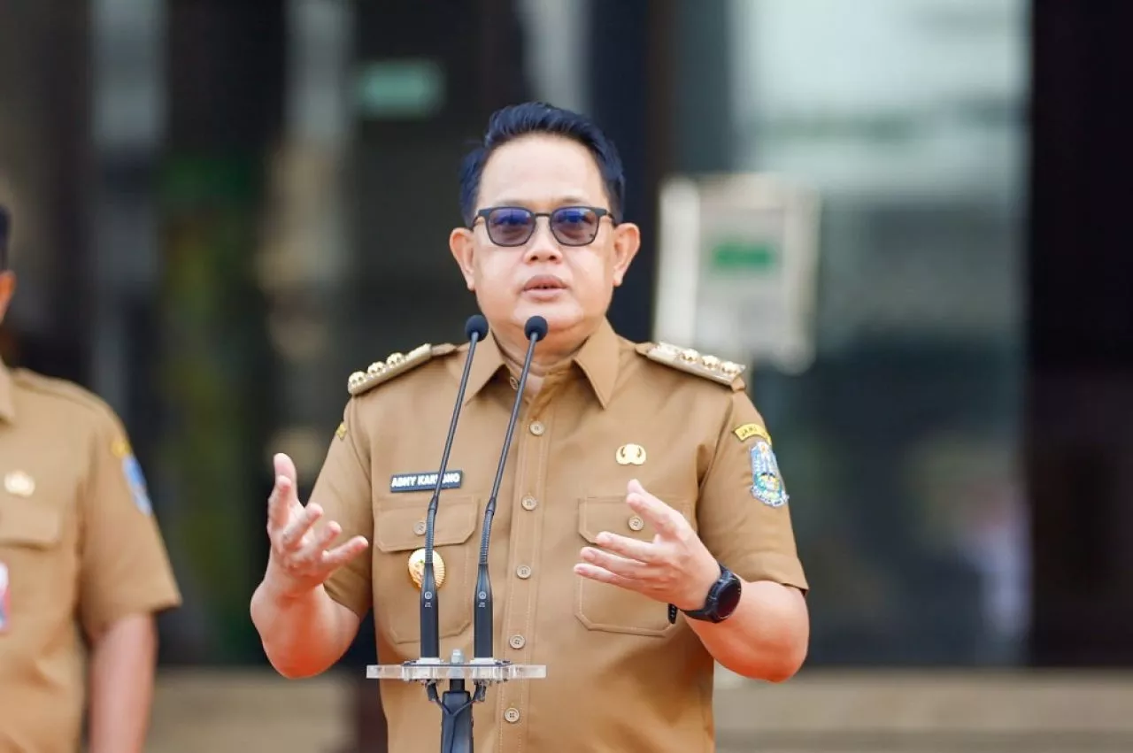 Pimpin Apel, Pj. Gubernur Adhy Minta Jaga Budaya Kerja CETTAR dan Tingkatkan Capaian Kinerja