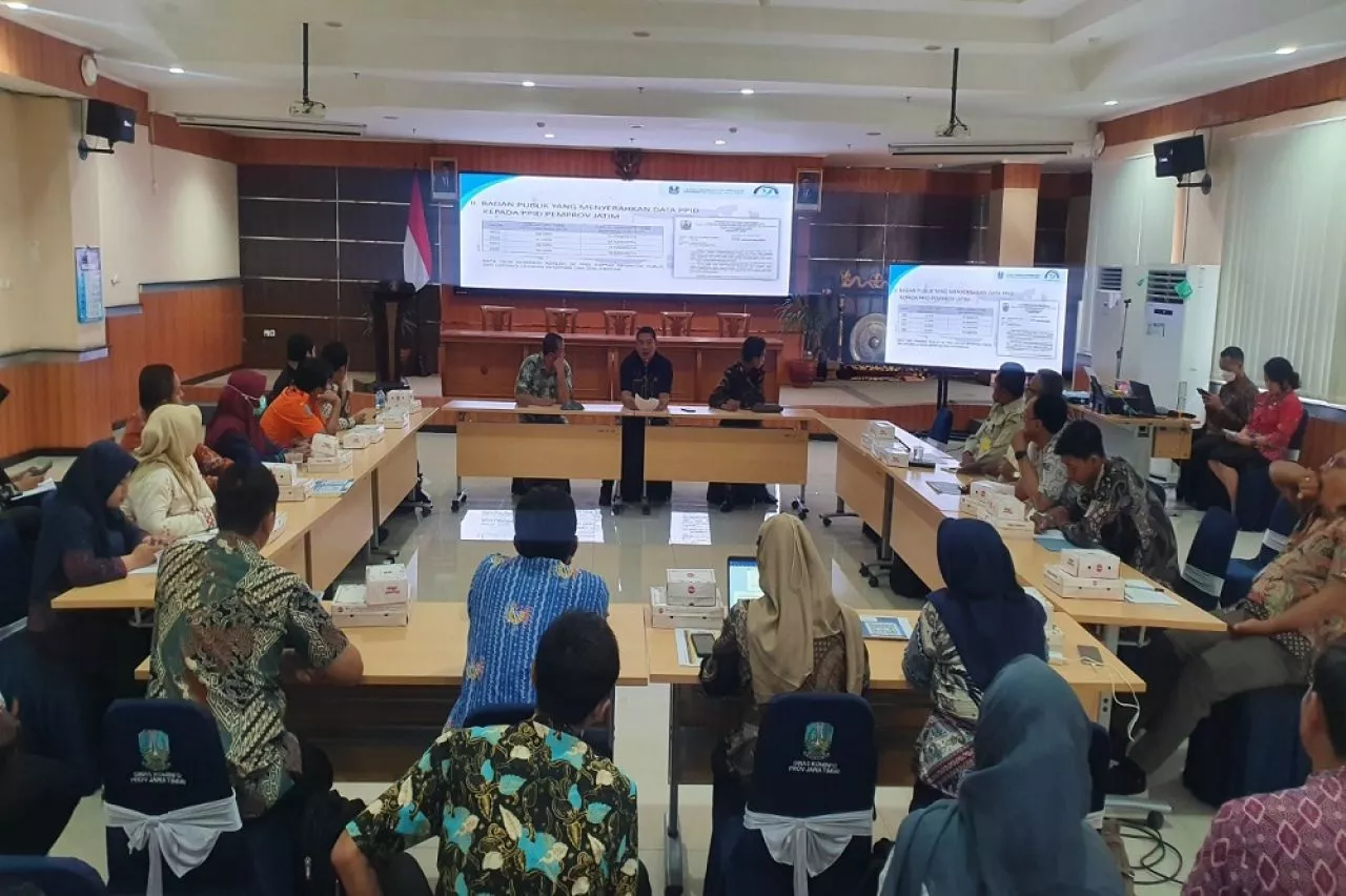 Kepatuhan BUMD dan Badan Publik di Jatim Masih Rendah Dalam Pelayanan Informasi Publik