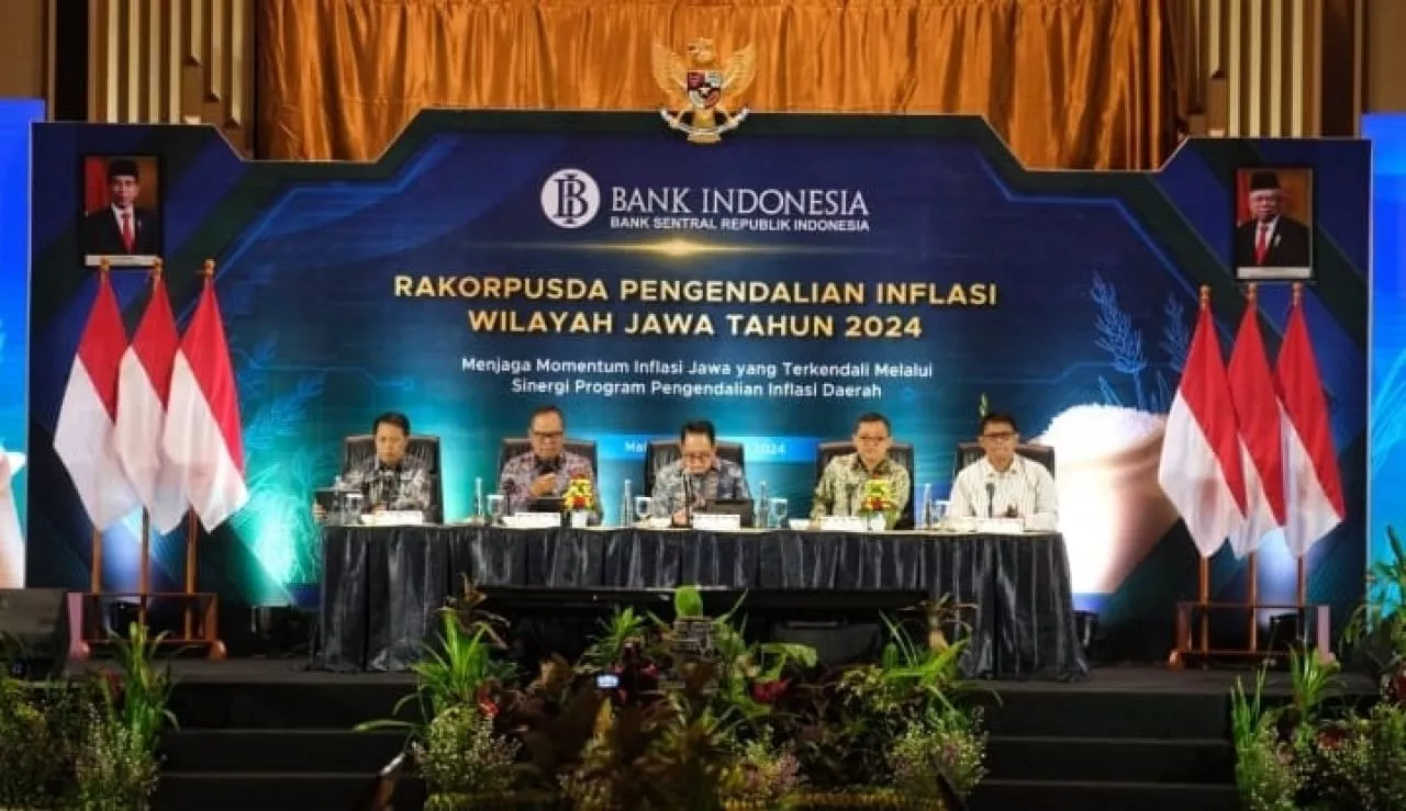Jaga Stabilitas Inflasi Jawa, BI Jatim Gelar Rakorpusda Pengendalian Inflasi