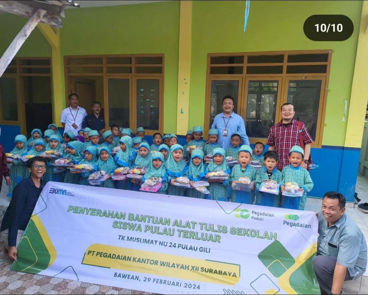 Pegadaian Peduli Pendidikan Anak Pulau