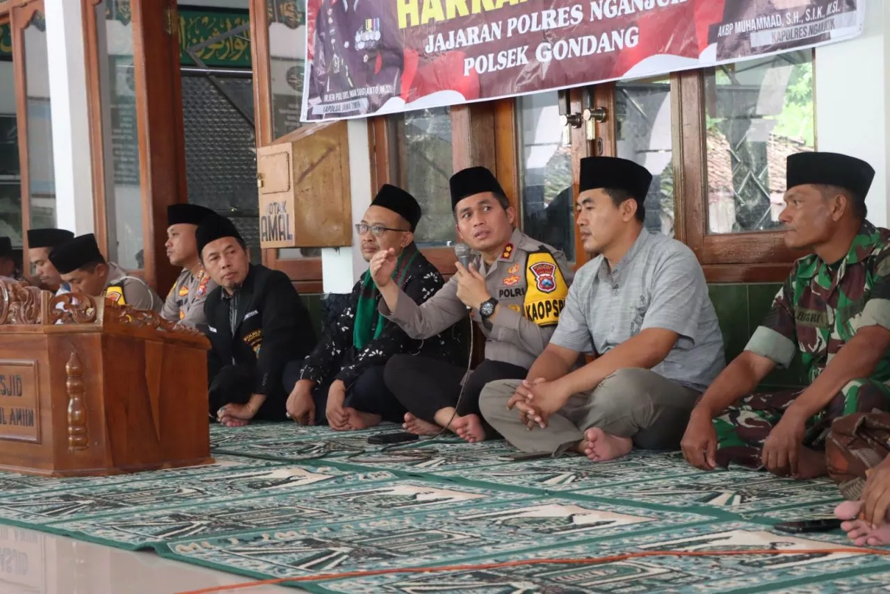 Cuaca Ekstrim, Kapolres Nganjuk Ajak Mewaspadai Bencana Akibat Curah Hujan Tinggi