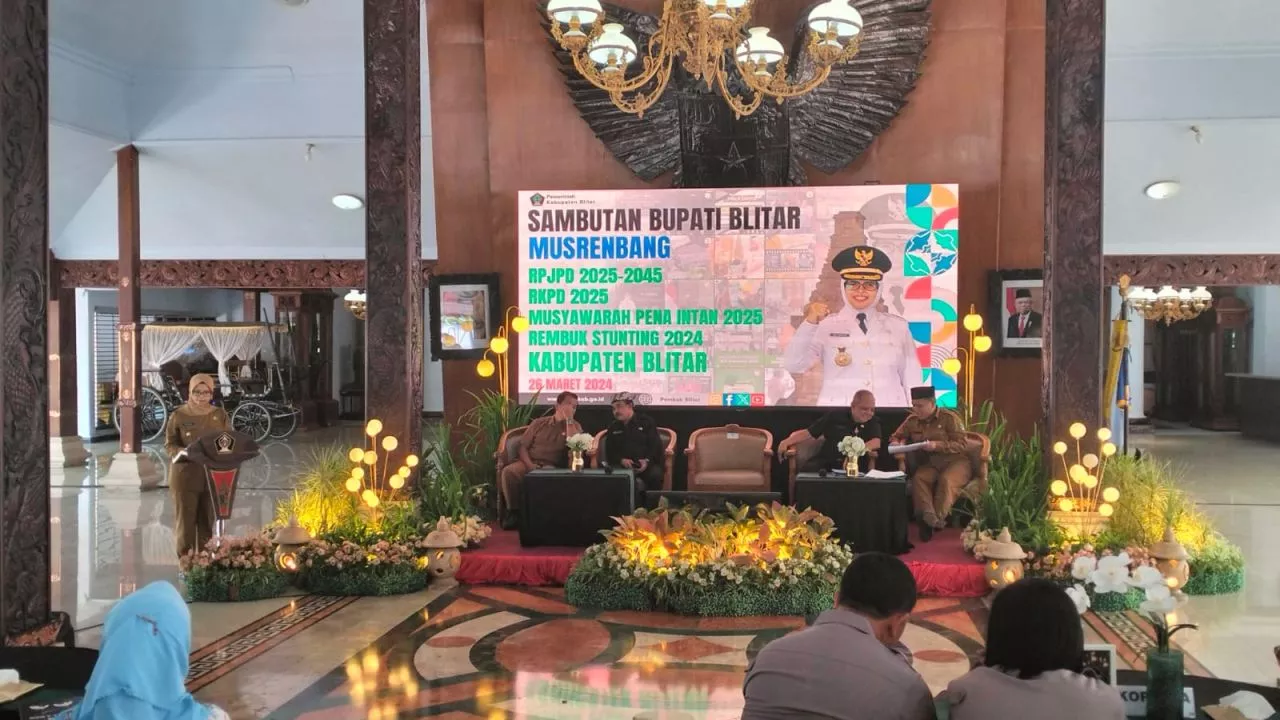 Bupati Blitar Buka Musrenbang RPJPD 2025-2045 dan RKPD 2025