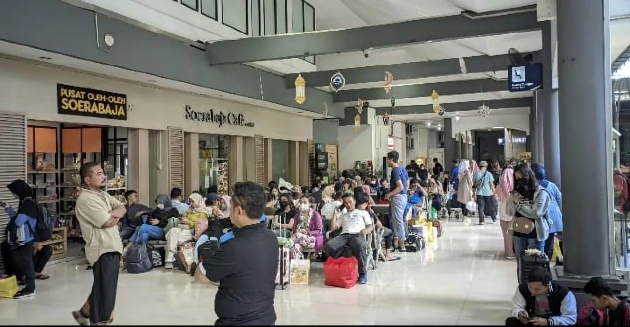 Pertanggal 7 April, KAI Daop 8 Surabaya Catat 157 Ribu Penumpang Tinggalkan Kota Surabaya