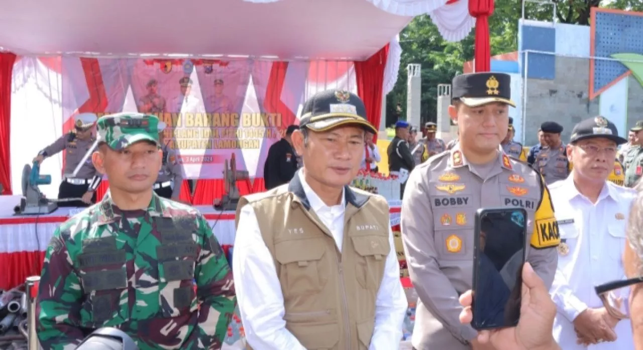 Polres Lamongan Terjunkan 300 Personil untuk Keamanan Lebaran Idul Fitri 1445 H