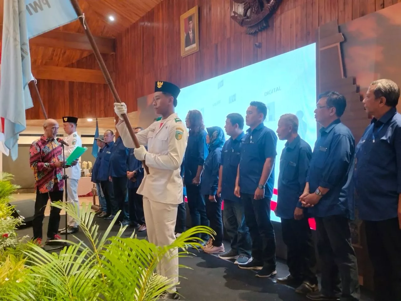 Pelantikan Pengurus PWI Kediri Masa Bakti 2024-2027 dan Peringatan Hari Pers Nasional