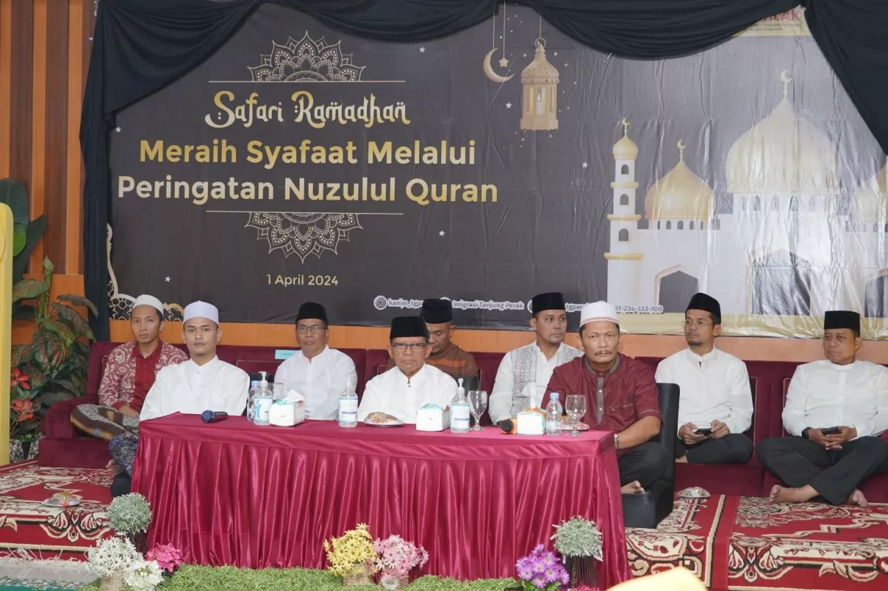 Awali Bulan April Kanwil KemenkumHam Jatim Adakan Safari Ramadhan Di Kanim Perak