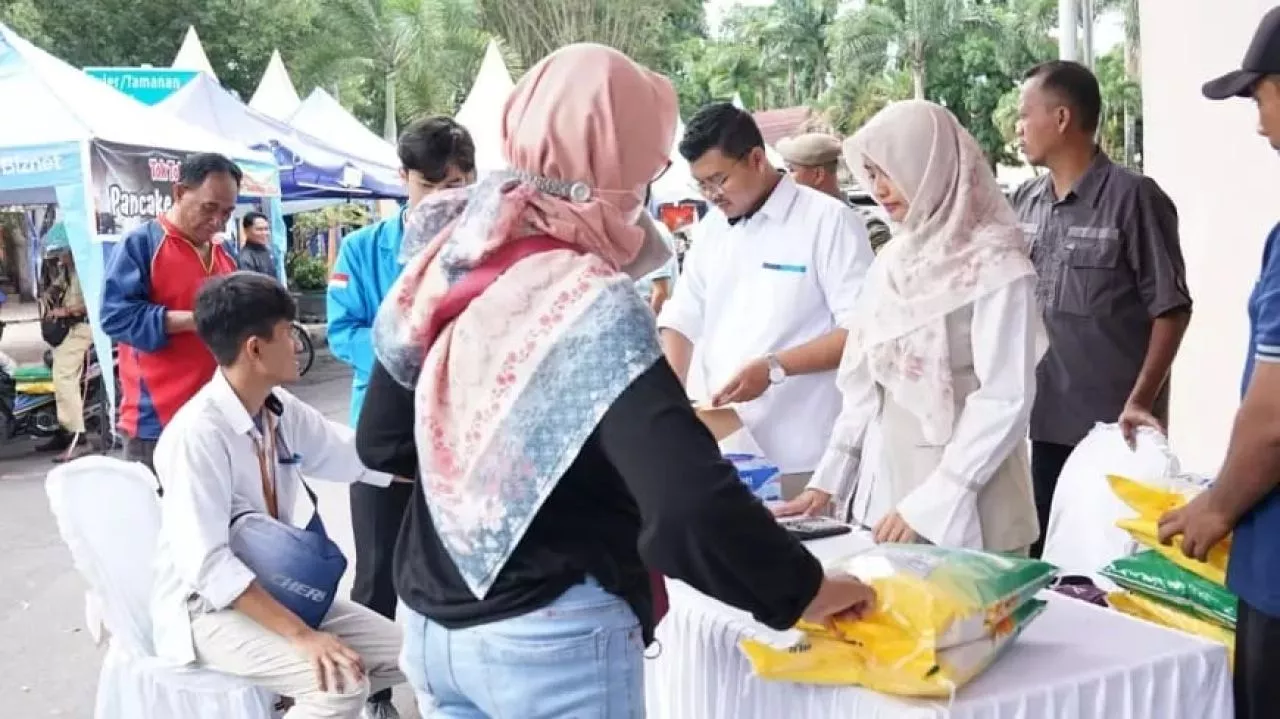 Gerakan Pangan Murah Bondowoso Jual Sembako Lebih Murah dari Pasaran