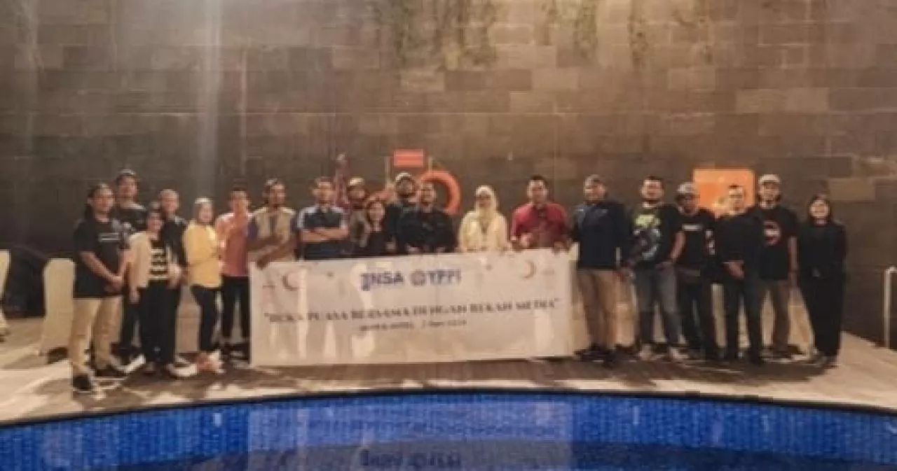 Pererat Silaturahmi, Sekolah NSA-YPPI Bersama Awak Media Gelar Buka Puasa Bersama.