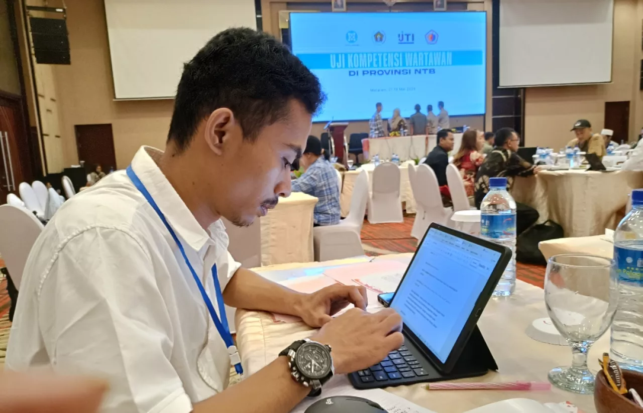 Dewan Pers Gelar  UKW di NTB 7 Peserta Dinyatakan Tidak Kompeten