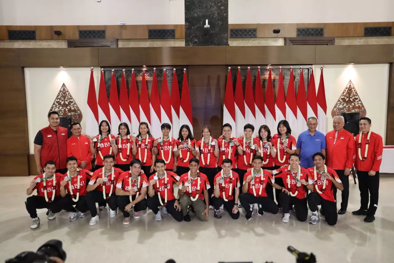 Dirut BNI Sambut Kedatangan Pahlawan Bulu Tangkis Indonesia