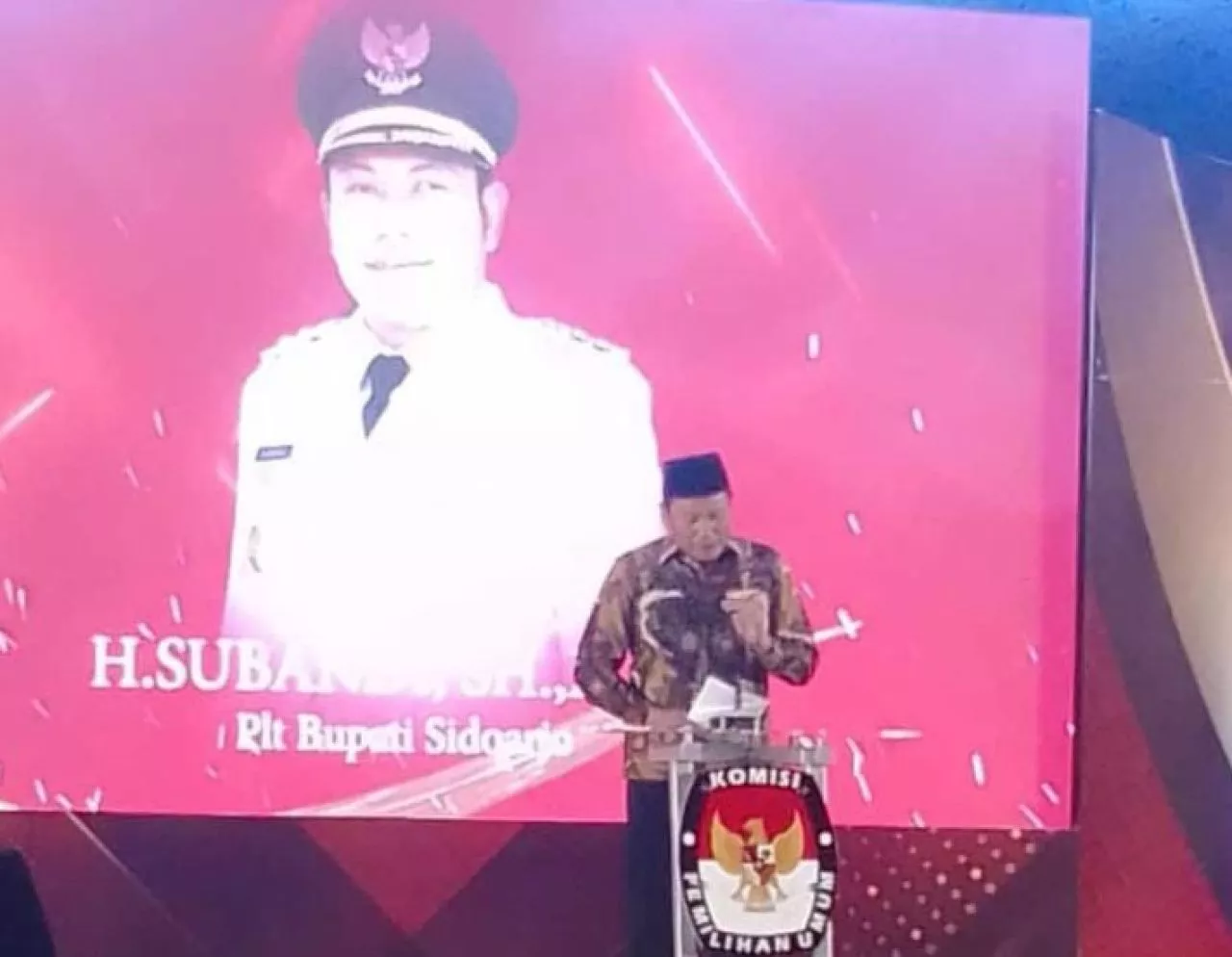 Pelantikan Anggota PPS Sidoarjo, Plt Bupati Subandi Tekankan Pentingnya Netralitas