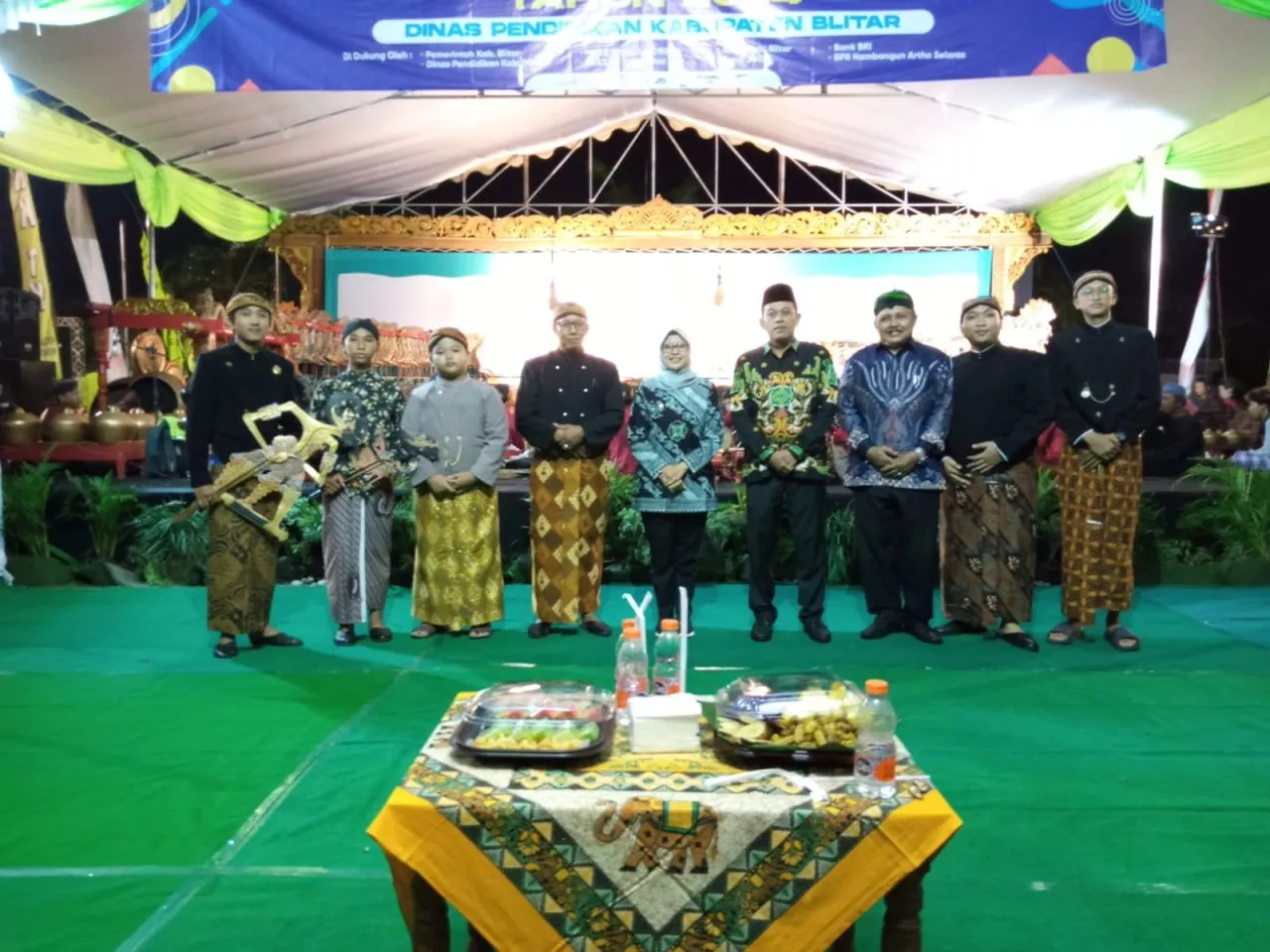Bupati Blitar Hadiri Penutupan Agenda Peringatan Hardiknas Kabupaten Blitar