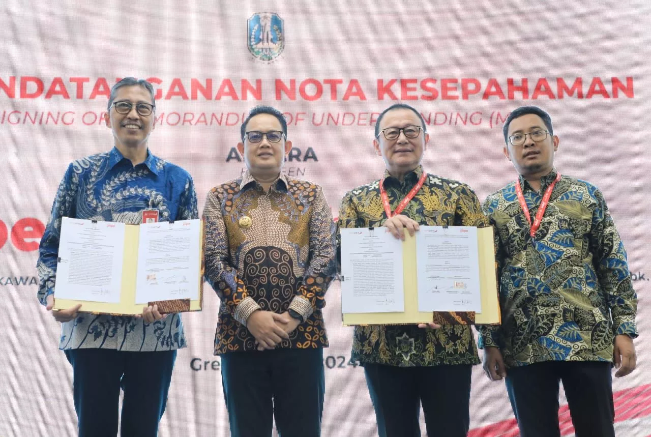 Bank Jatim dan PT. BKMS Menandatangani MoU untuk Pengembangan Kawasan JIIPE