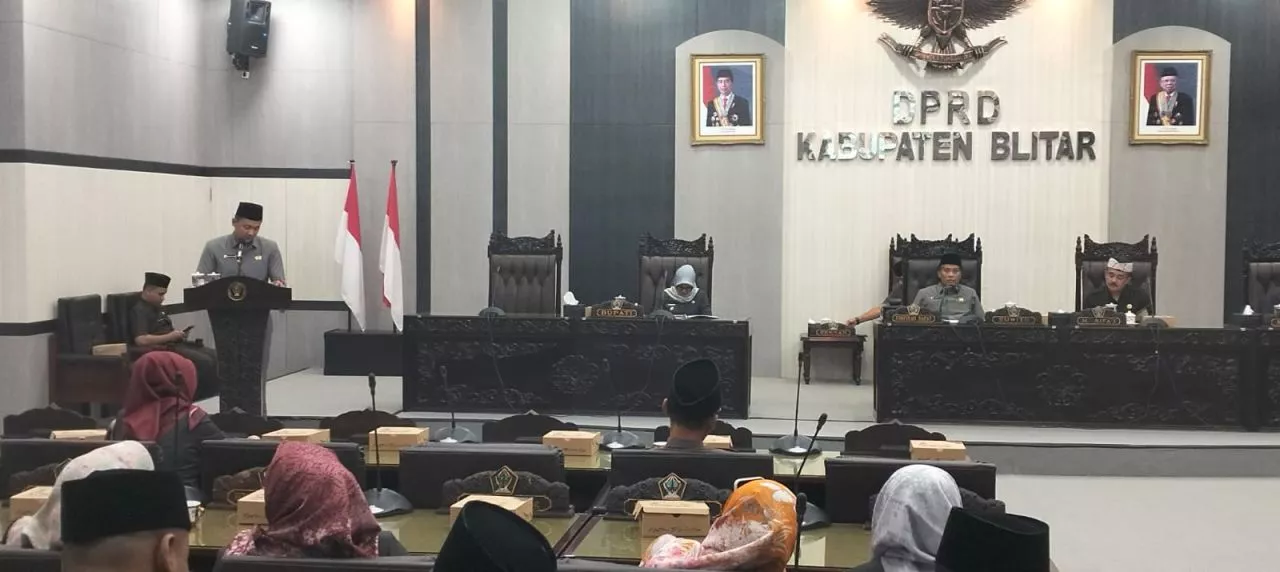 Fraksi DPRD Kabupaten Blitar Tanggapi Raperda Pertanggungjawaban APBD 2023