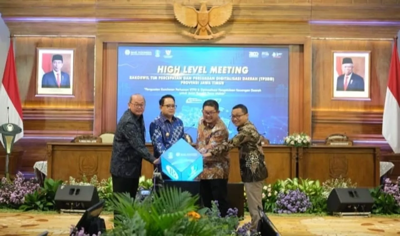 Jawa Timur Bangkit Lebih Maju: Dorong Elektronifikasi Transaksi Pemerintah Daerah