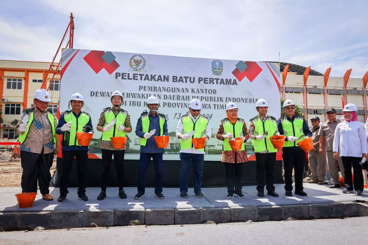 Pembangunan Kantor Perwakilan DPD RI Jatim Sebuah Terobosan di Tengah Moratorium Menteri Keuangan