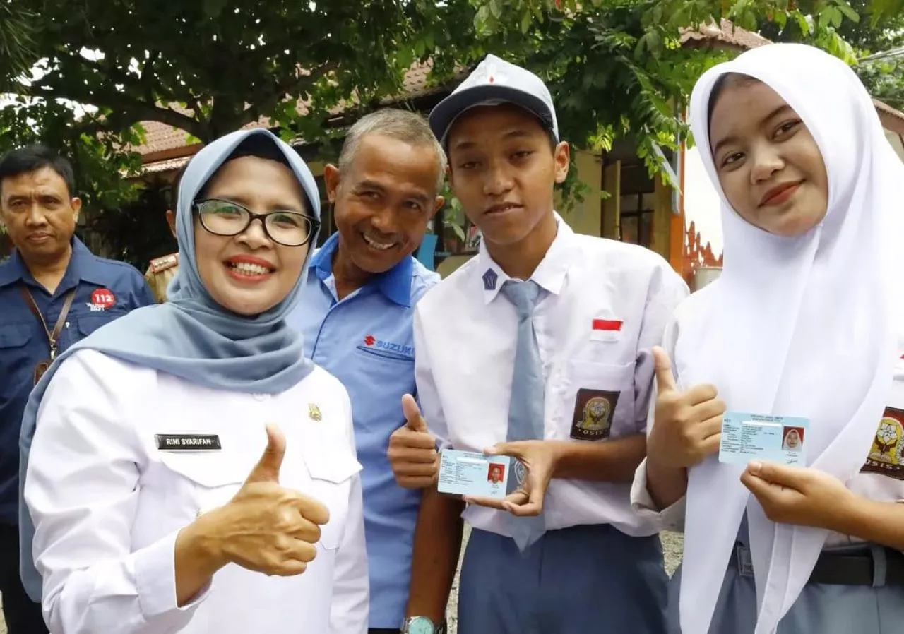 Hadiri Acara Kominfo Goes to School, Bupati Blitar Pesankan Ini