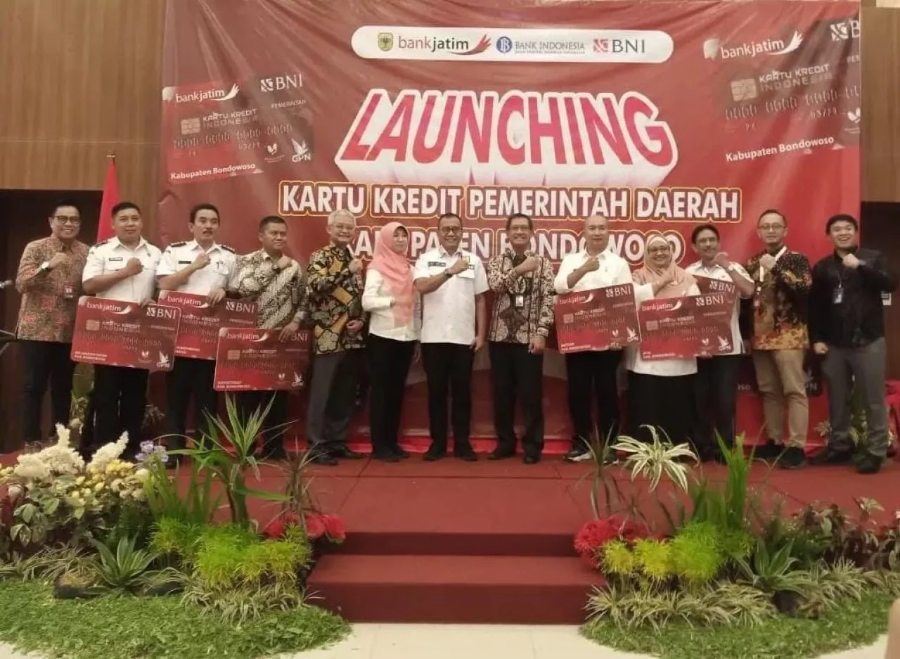 Pemerintah Kabupaten Bondowoso dan Bank Jatim Luncurkan Kartu Kredit Pemerintah Daerah (KKPD)