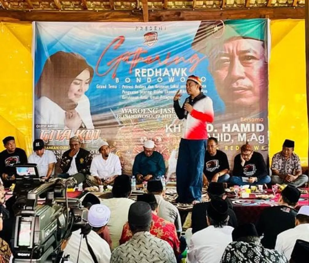 Gathering dan Pentas Budaya Komunitas Red Hawk Bondowoso Tingkatkan Potensi Ekonomi dan Wisata Lokal