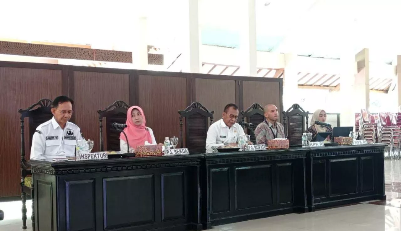 KPK Hadiri Rakor Pemberantasan Korupsi di Kabupaten Bondowoso