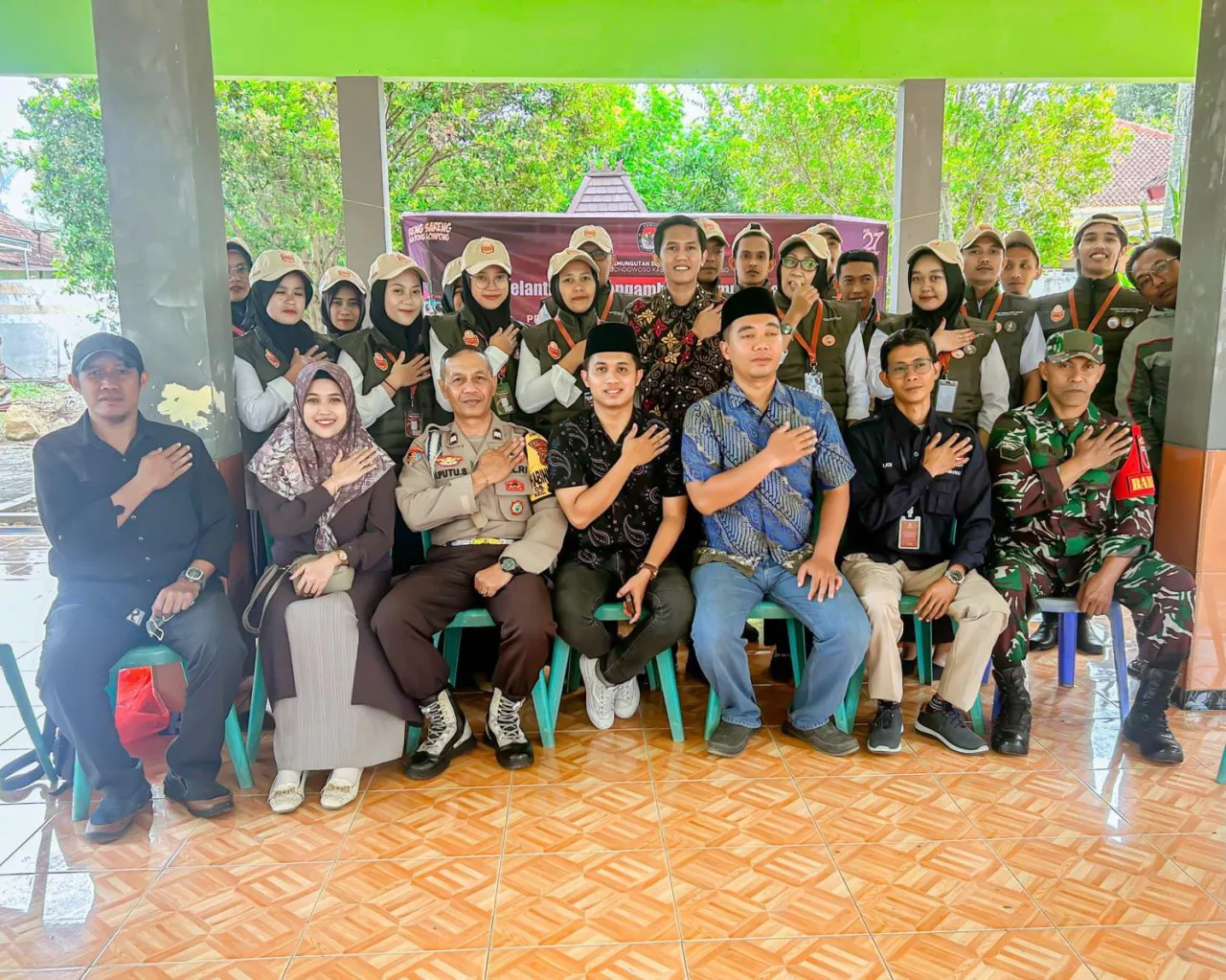 PPS Se Kecamatan Bondowoso Lantik Petugas Pantarlih
