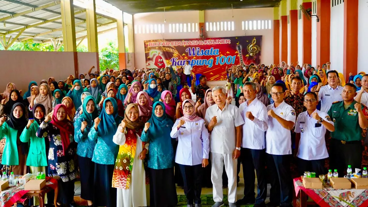 Pesan Bupati Blitar ke Kader PKK dan KWT: Jalin Sinergi dengan Program Pemkab