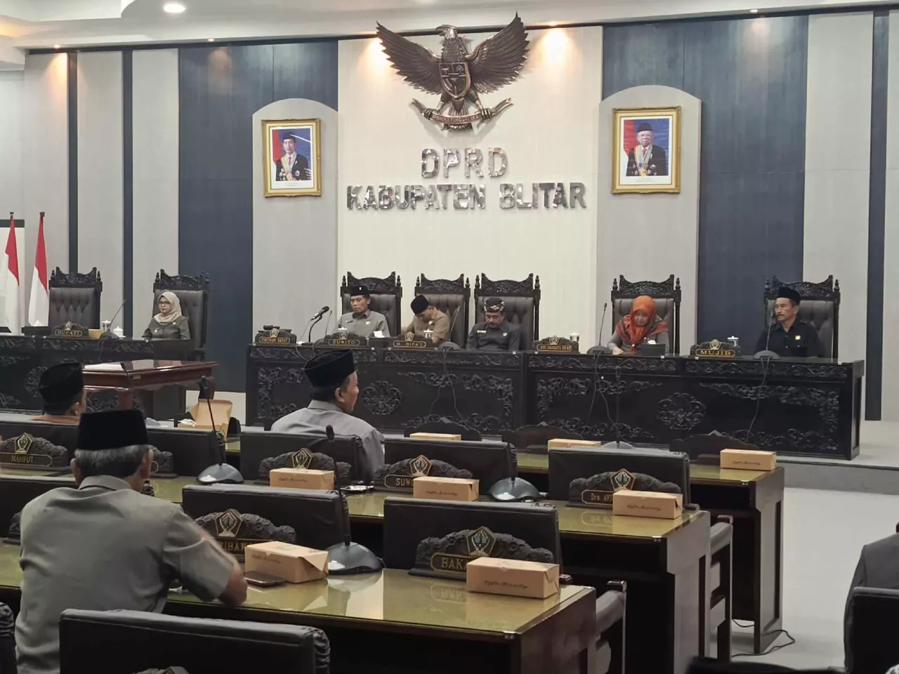 DPRD Kabupaten Blitar Paripurnakan Ranperda Tentang RPJPD Tahun 2025-2045