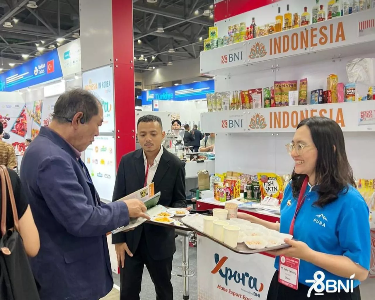 BNI Berangkatkan 12 Pelaku UKM  ke Korea Selatan