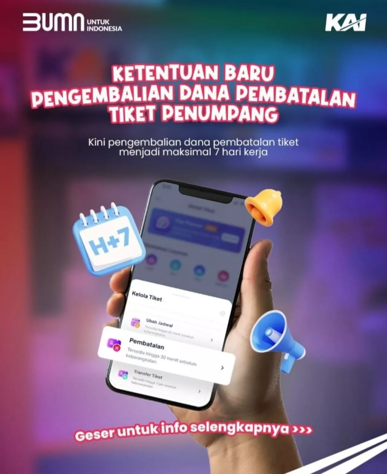 Per 1 Juni, PT KAI Menetapkan Kebijakan Baru Pembatalan Tiket, Ini Penjelasannya