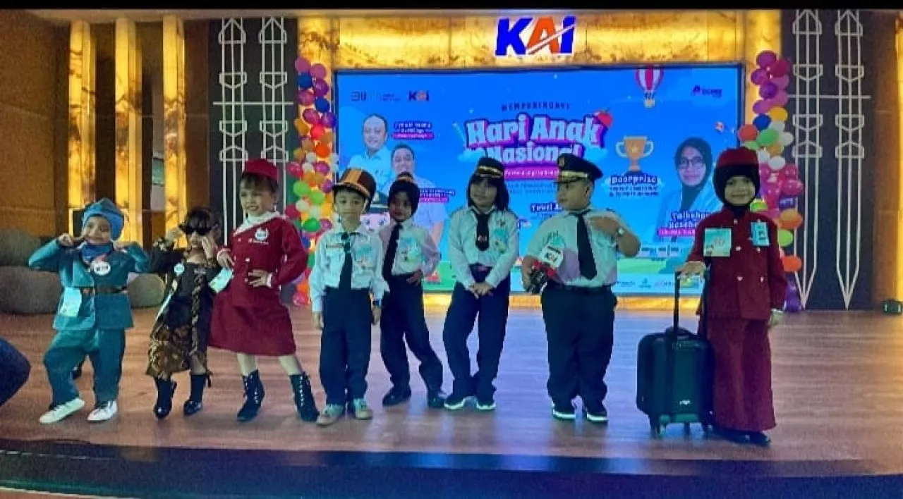 Peringati Hari Anak Nasional, KAI Daop 8 Surabaya Gelar Serangkaian Kegiatan Lomba