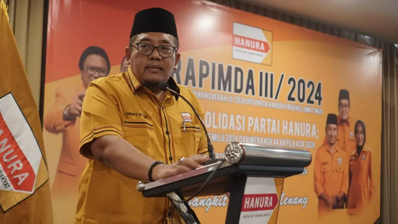 Rapimda Hanura Jatim, Percepatan Munas hingga Dukungan Paslon Pilkada Serentak 2024