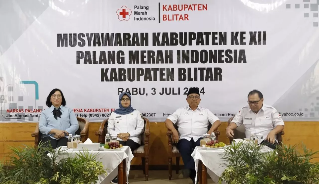 Hadiri Muskab ke XXII PMI, Bupati Blitar Pesankan Ini