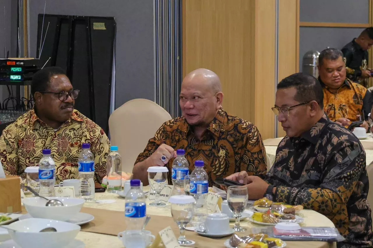 Bertemu dengan Forkopimda Se-Papua Barat Daya, LaNyalla Ajak Jaga Filosofi Tiga Tungku