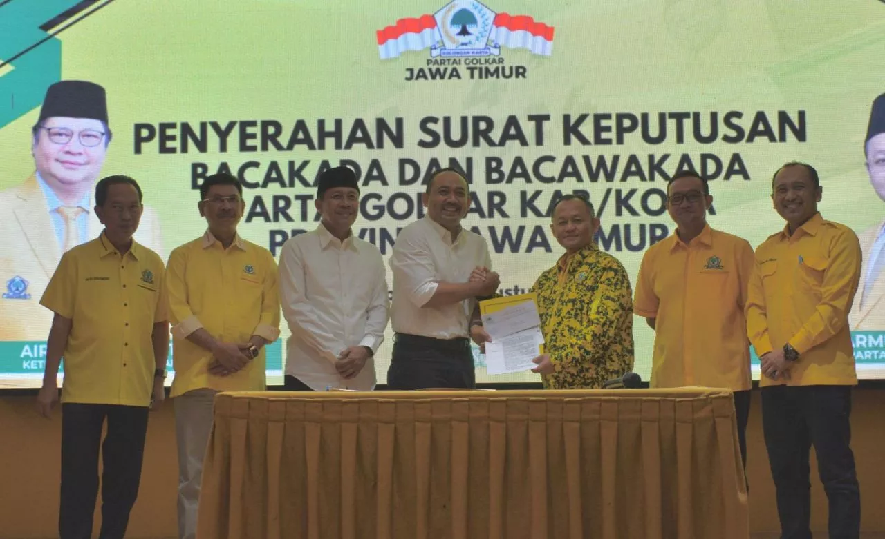 Pilkada Jatim 2024, Golkar Keluarkan 9 Rekom Calon Kepala Daerah 