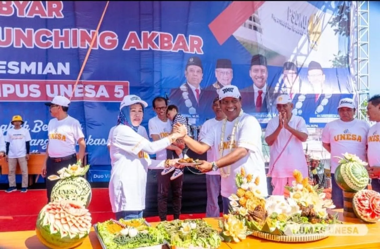 Wujudkan SDM Unggul dan Songsong Indonesia Emas 2045, Unesa Resmikan Kampus 5 di Magetan