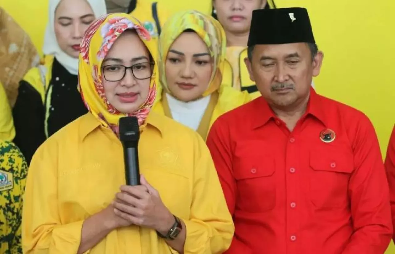 Begini Kata Airin Setelah Resmi Diusung Partai Golkar Sebagai Cagub Banten