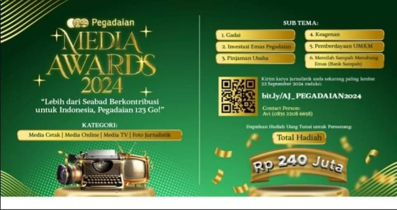 Pegadaian Gelar Lomba Karya Jurnalistik