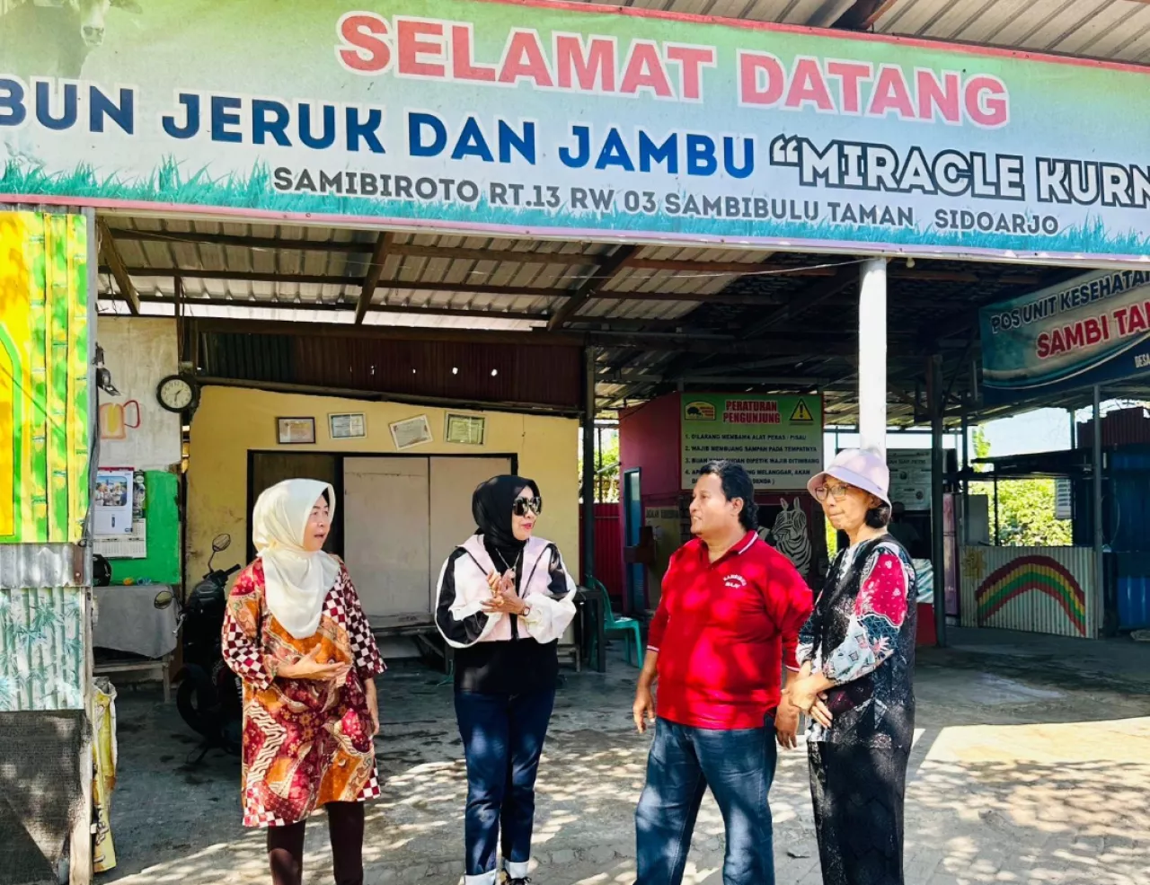 Masyarakat Desa Sambibulu Rasakan Program PMD dari Tim Unitomo