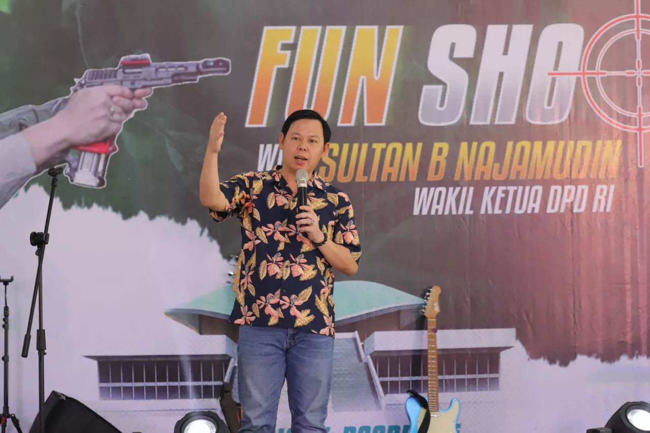 Adakan Fun Shooting Bersama Anggota Terpilih, Sultan: DPD Harus Fokus Pada Visi Penguatan Lembaga