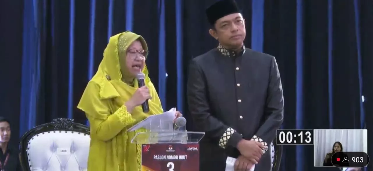 Risma - Gus Hans Sampaikan Birokrasi Berintegritas, SDM Unggul hingga Optimalisasi Layanan Kesehatan