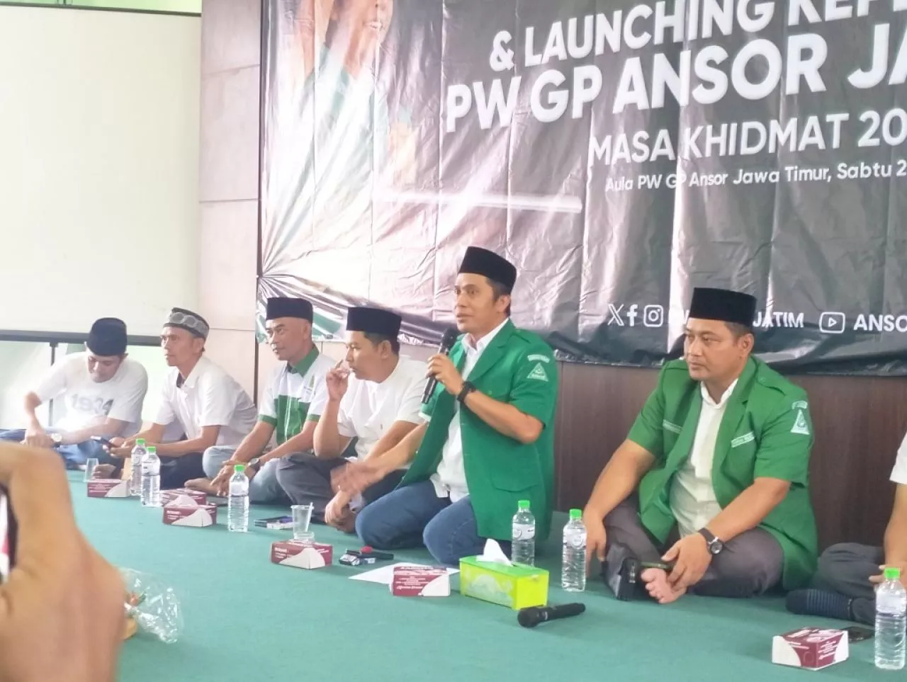 Launching Pengurus Baru, GP Ansor Jatim Beberkan Rencana Strategis Lima Tahun ke Depan 