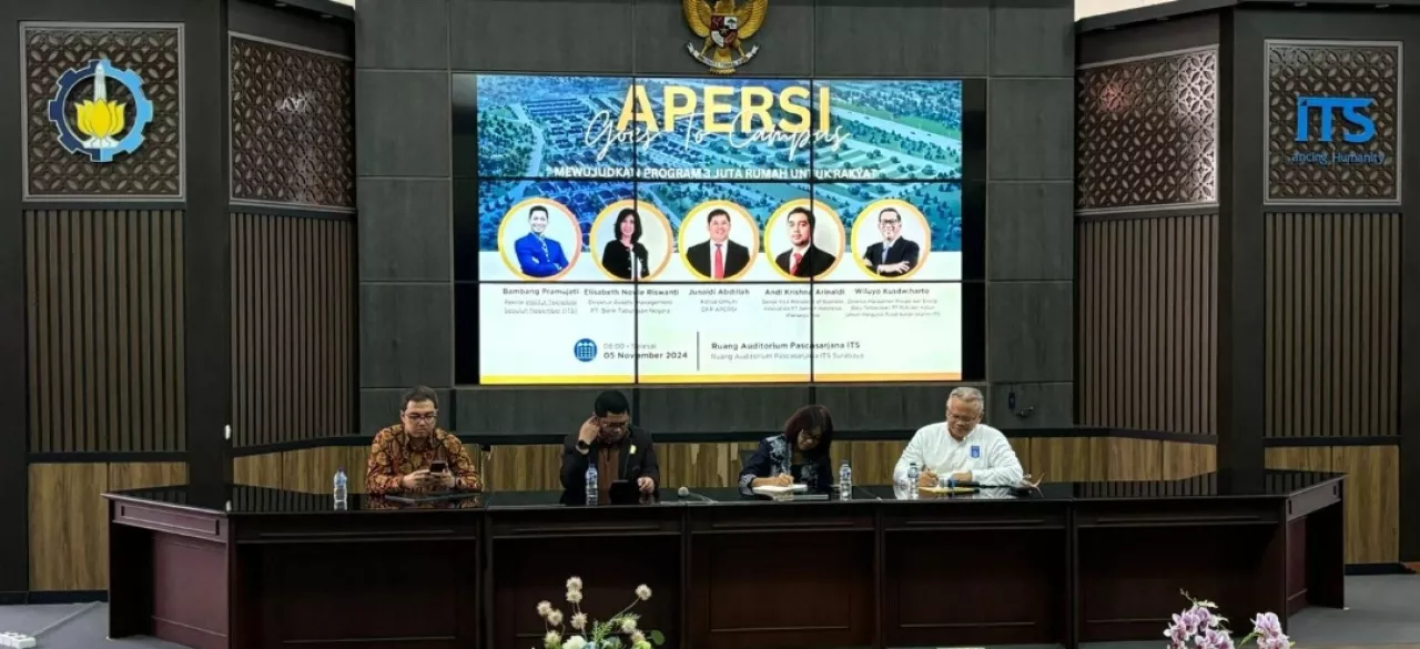 IKA ITS Meyakini Konsep Triple Helix Sukseskan Program 3 Juta Rumah