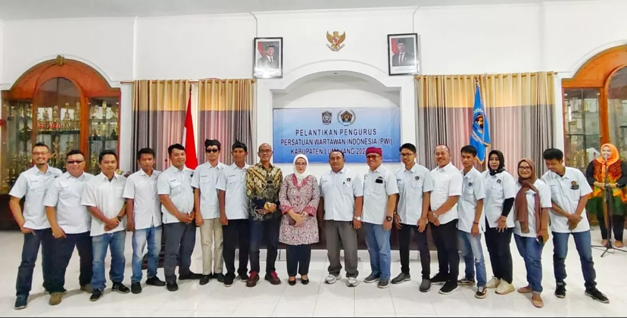 PWI Lumajang Dilantik, Fokus Tingkatkan Kualitas Wartawan dan Stabilitas Daerah