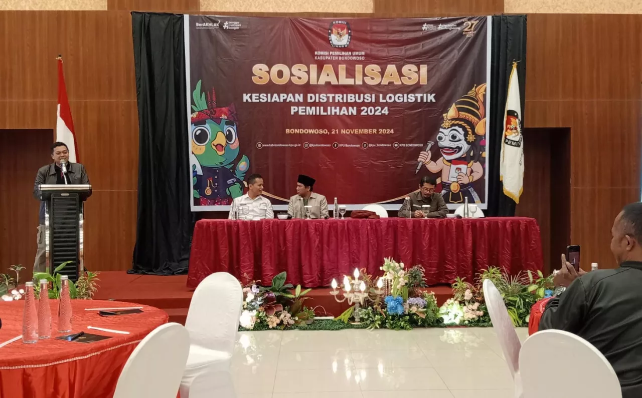 KPU Bondowoso Pastikan Logistik dan Distribusinya Siap Dilaksanakan