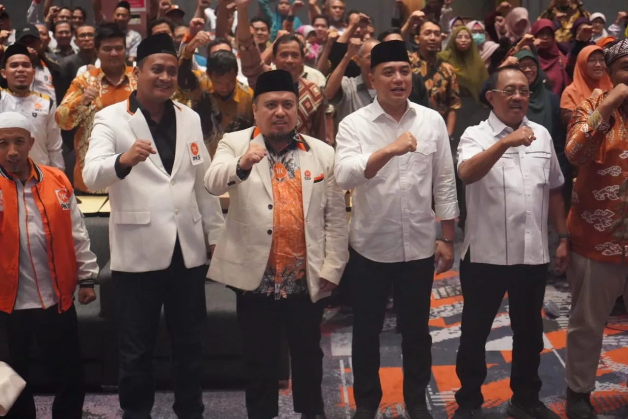 Unggul versi Quick Count, PKS Surabaya Ucapkan Selamat kepada Eri - Armuji