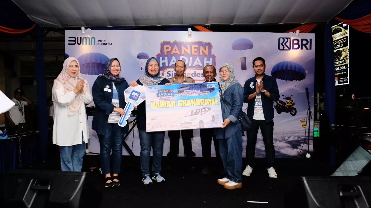 BRI BO Kapas Krampung Panen Hadiah Simpedes Periode Semester I/2024