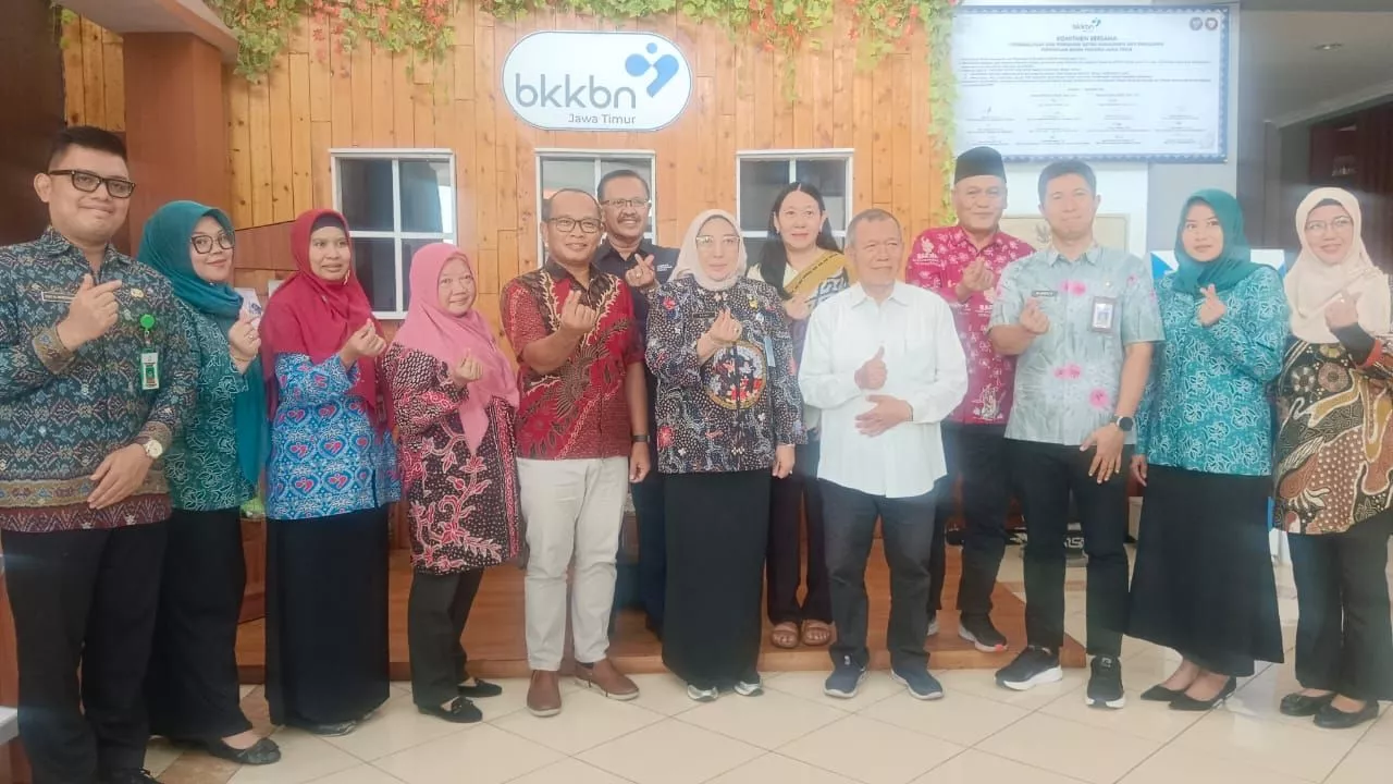 Ikut Sukseskan Genting, BKKBN Jatim Perkuat Kolaborasi Pentahelix 