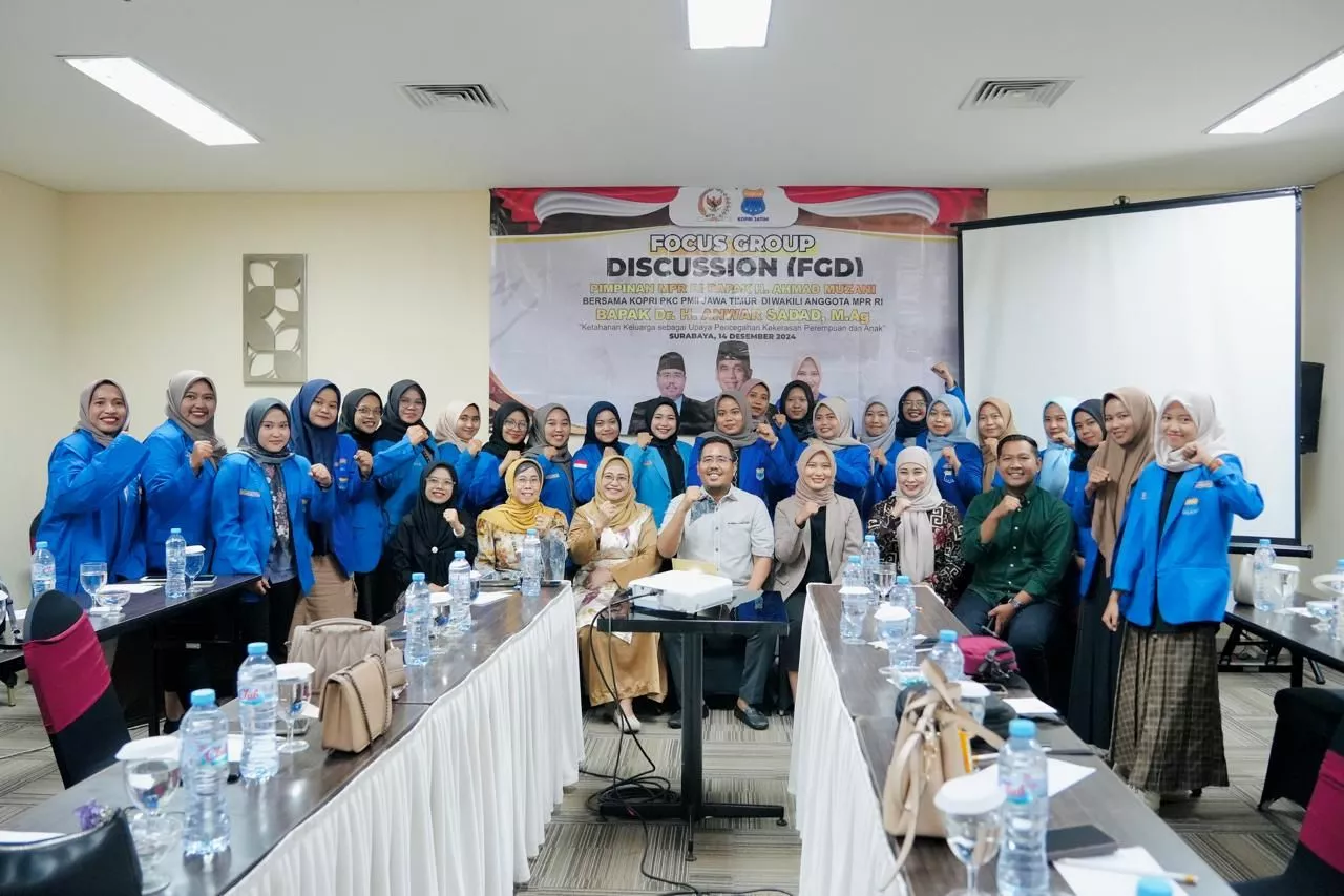 FGD KOPRI PKC PMII Jatim, Ajeng Wira Tekankan Ketahanan Keluarga Cegah Kekerasan Perempuan dan Anak